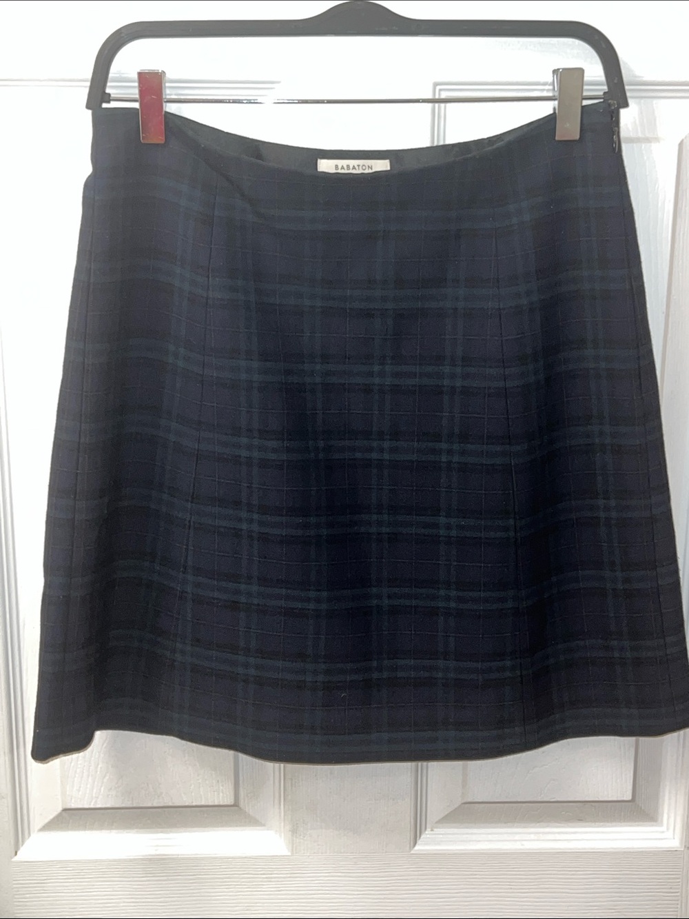 Babaton Plaid A-Line Women's Skirt